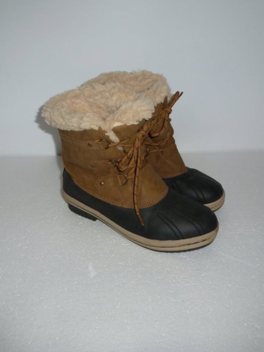 Pawz Gina Duck Ankle Boots - Women SZ 10